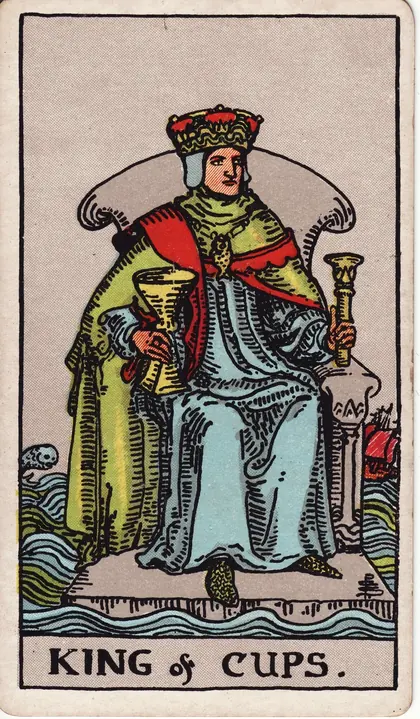 King of Cups 塔罗牌