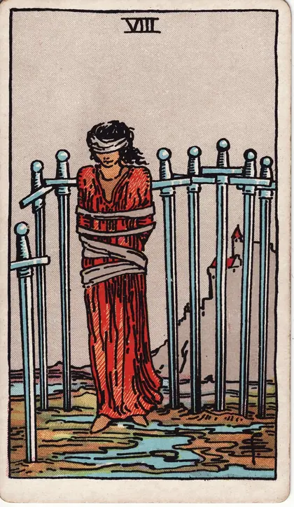 Eight of Swords tarot card