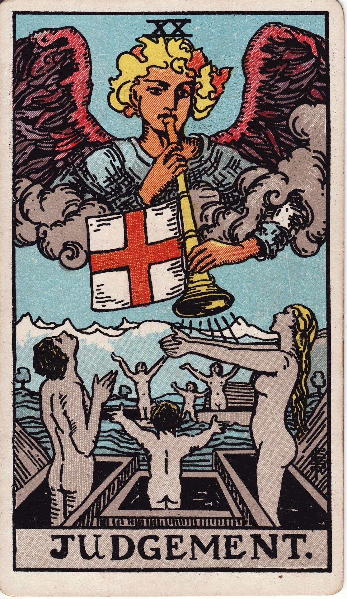 Judgment tarot card